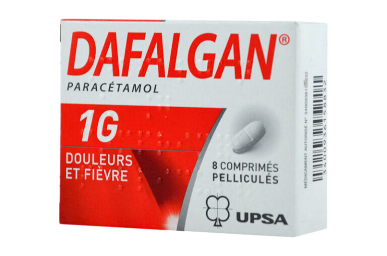 DAFALGAN 1g comprimés pelliculé boîte 8 Pharma Médicaments