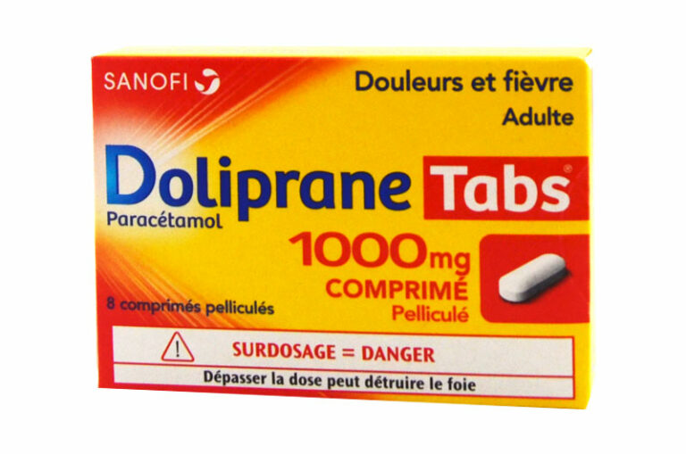 DOLIPRANE TABS 1000 mg 8 comprimés Pharma Médicaments