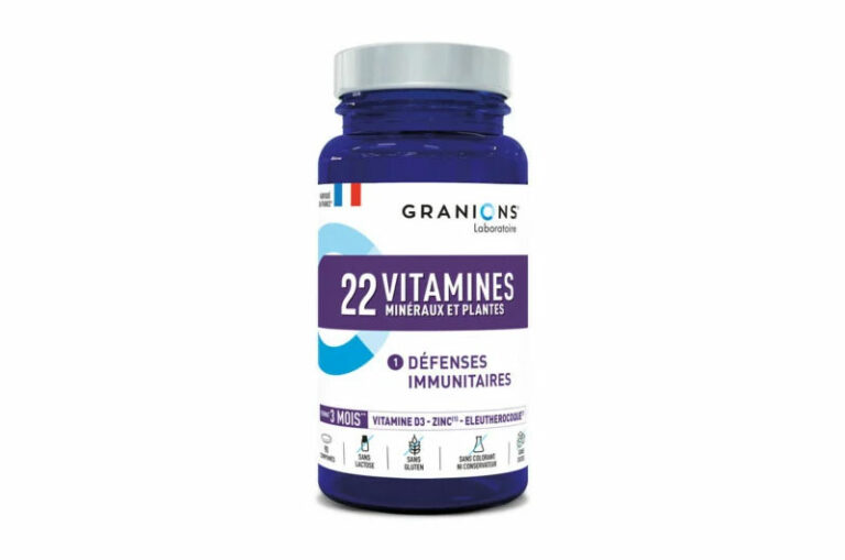 GRANIONS 22 Vitamines Minéraux et Plantes Défenses Immunitaires 90