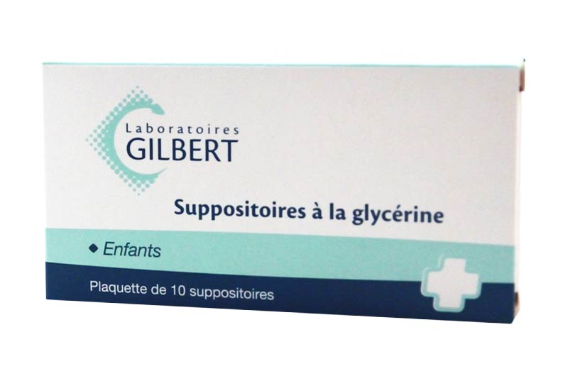 SUPPOSITOIRE A LA GLYCERINE ENFANTS - Traitement de la constipation