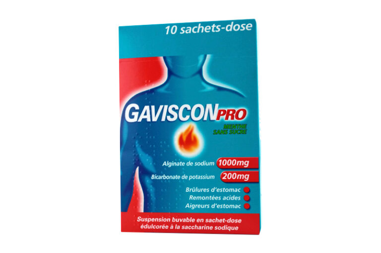 GAVISCON PRO Menthe sans sucre 10 sachets dose