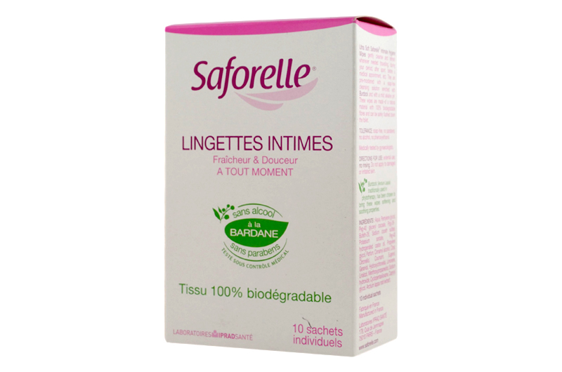Saforelle Lingettes Hygiène Intime Pocket Biodégradable Sachet Autres -  Beauté Bien être / Santé Femme 8,83 €