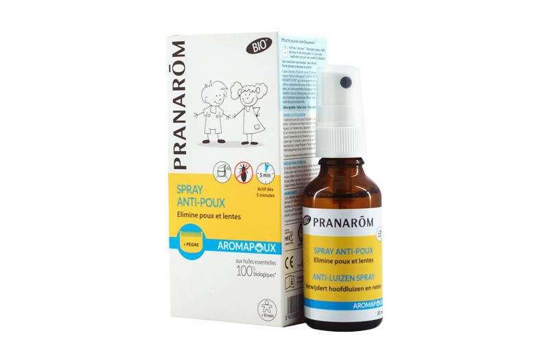 PRANAROM Aromapoux Spray répulsif anti-poux