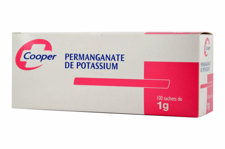 Permanganate de potassium 1g sachet boite de 100 - Pharma-Médicaments.com