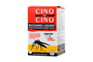 Cinq sur Cinq - Kit Haute protection contre les Moustiques Spray Tropic 75  ml + Spray Vètement 100 ml : : Jardin