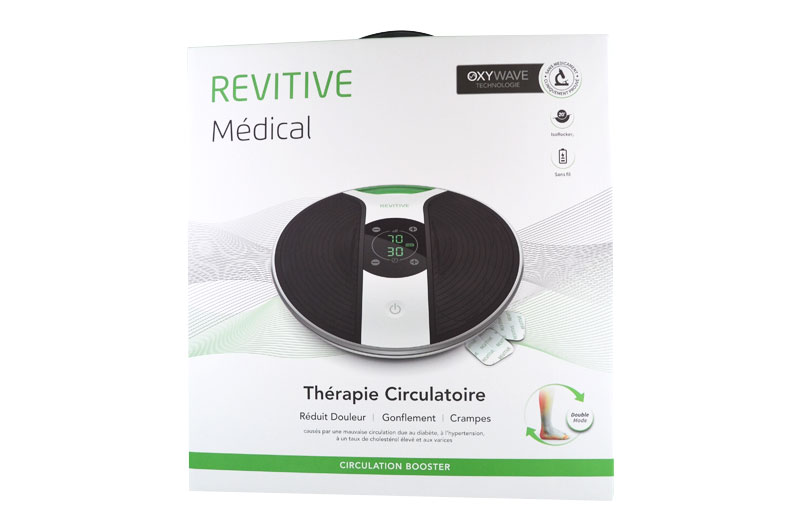 Revitive Medic Pharma : appareil pour circulation des jambes