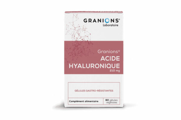 GRANIONS ACIDE HYALURONIQUE 200 mg 60 gélules gastro-résistantes – Image 2