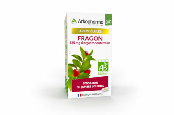 ARKOPHARMA Arkogélules Jambes Lourdes Fragon Bio 45 Gélules – Image 2