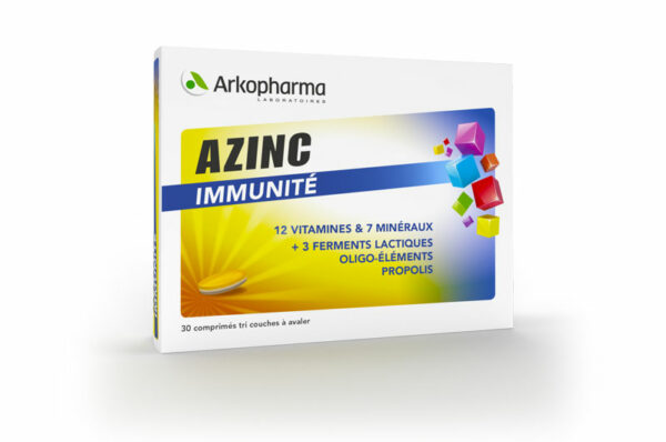 ARKOPHARMA Azinc Immunité Tri-Couches 30 comprimés – Image 2