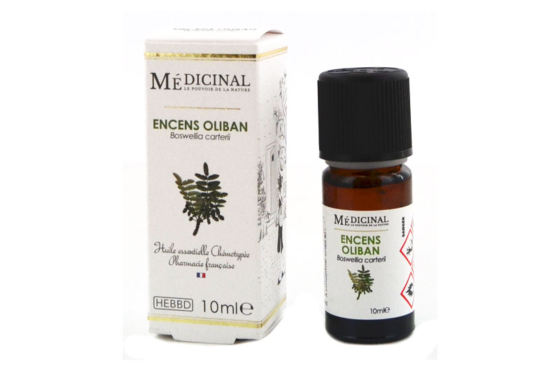 Encens ou Oliban bio 10 ml huile essentielle - Sentier Nature